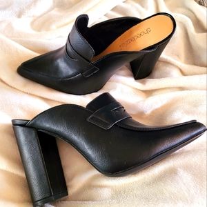 Black mules